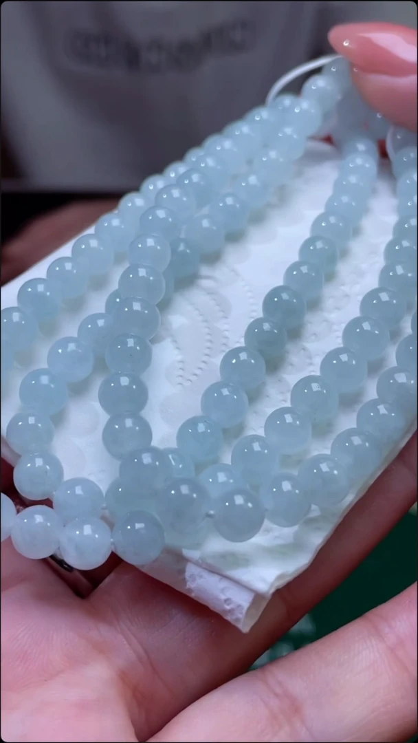 定制翡翠未镶嵌项链