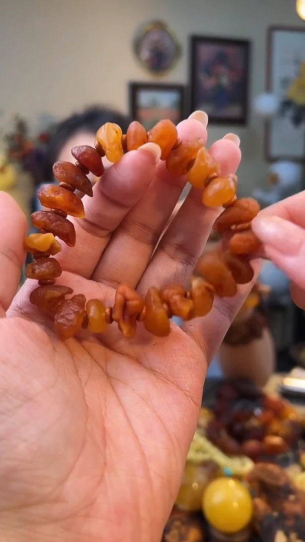 手串琥珀未镶嵌手串
