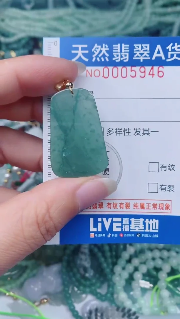 颈饰未镶嵌翡翠00005946