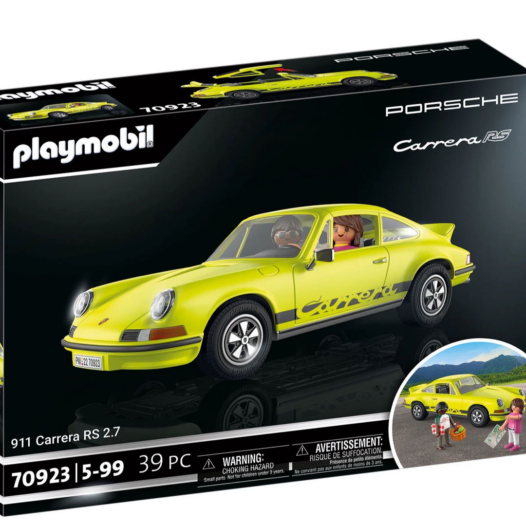 摩比世界 保时捷911卡罗拉RS 2.7摩比 70923 科学
