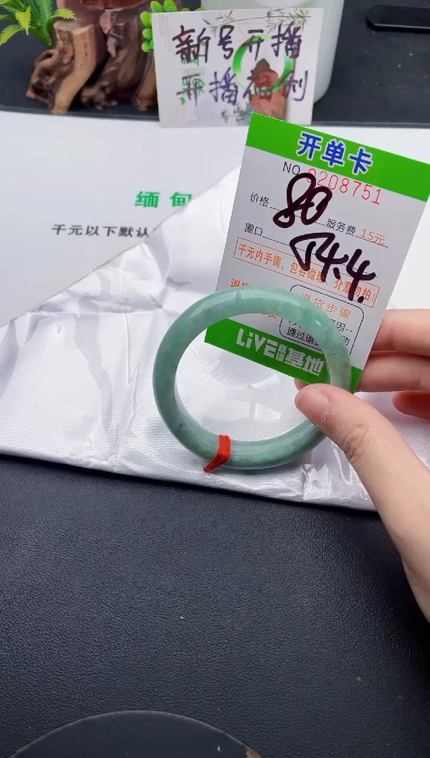 未镶嵌手镯翡翠51天然翡翠A货