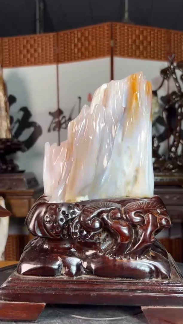 未镶嵌珠宝奇石硅化玉22