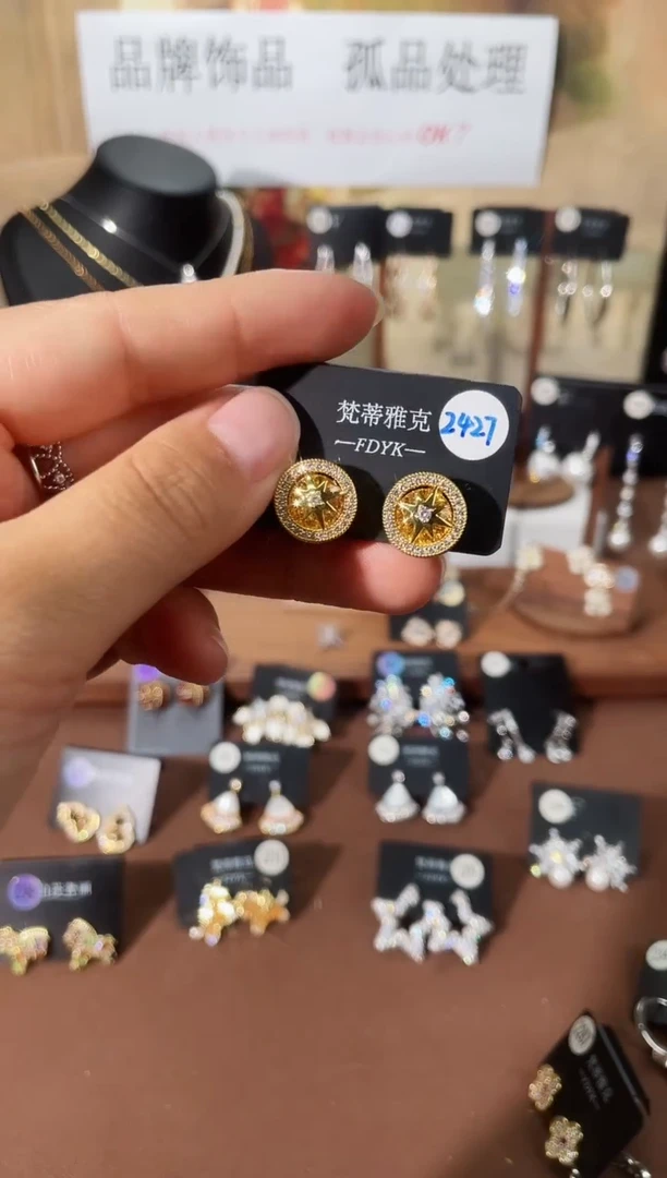 合金925银锆石梵2427