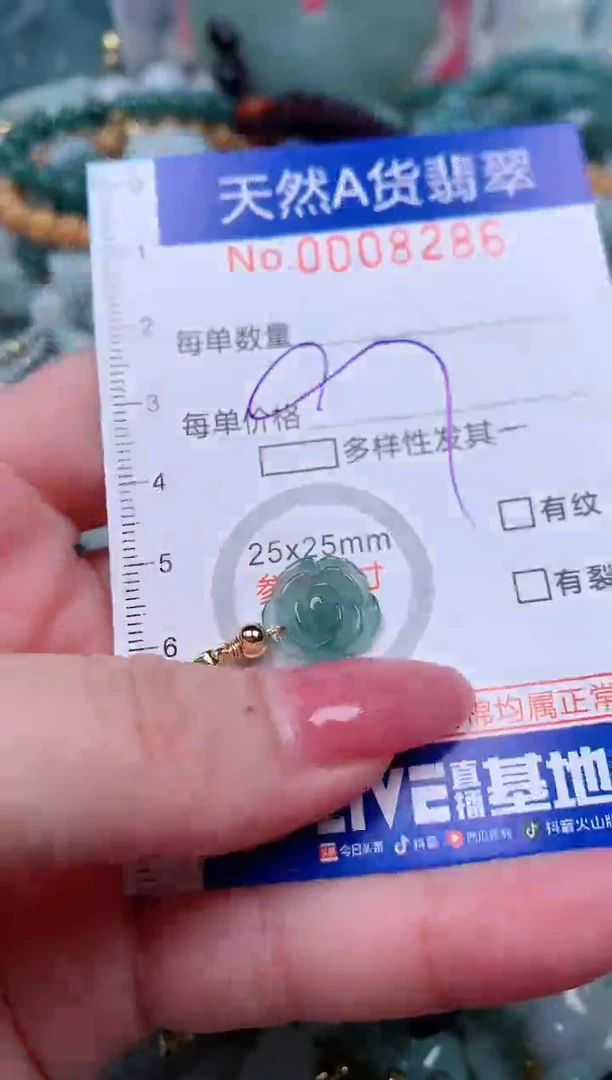 【闪购商品】翡翠颈饰未镶嵌00008286