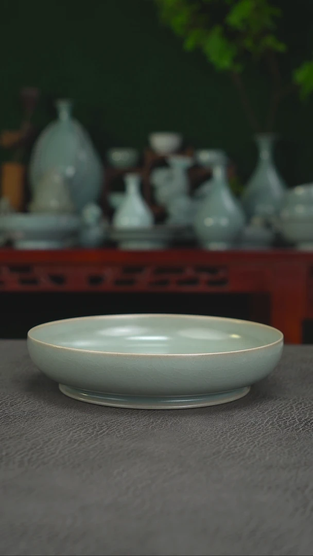 89号扫地僧柴烧卷足大圆洗一级品微瑕福利~帆