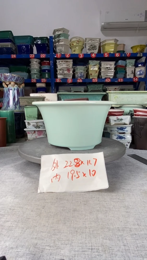 202016一只圆盆花盆