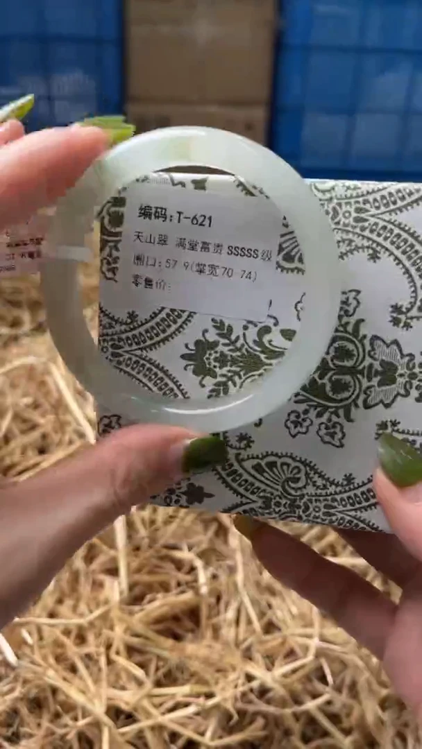 未镶嵌手镯石英质玉T621