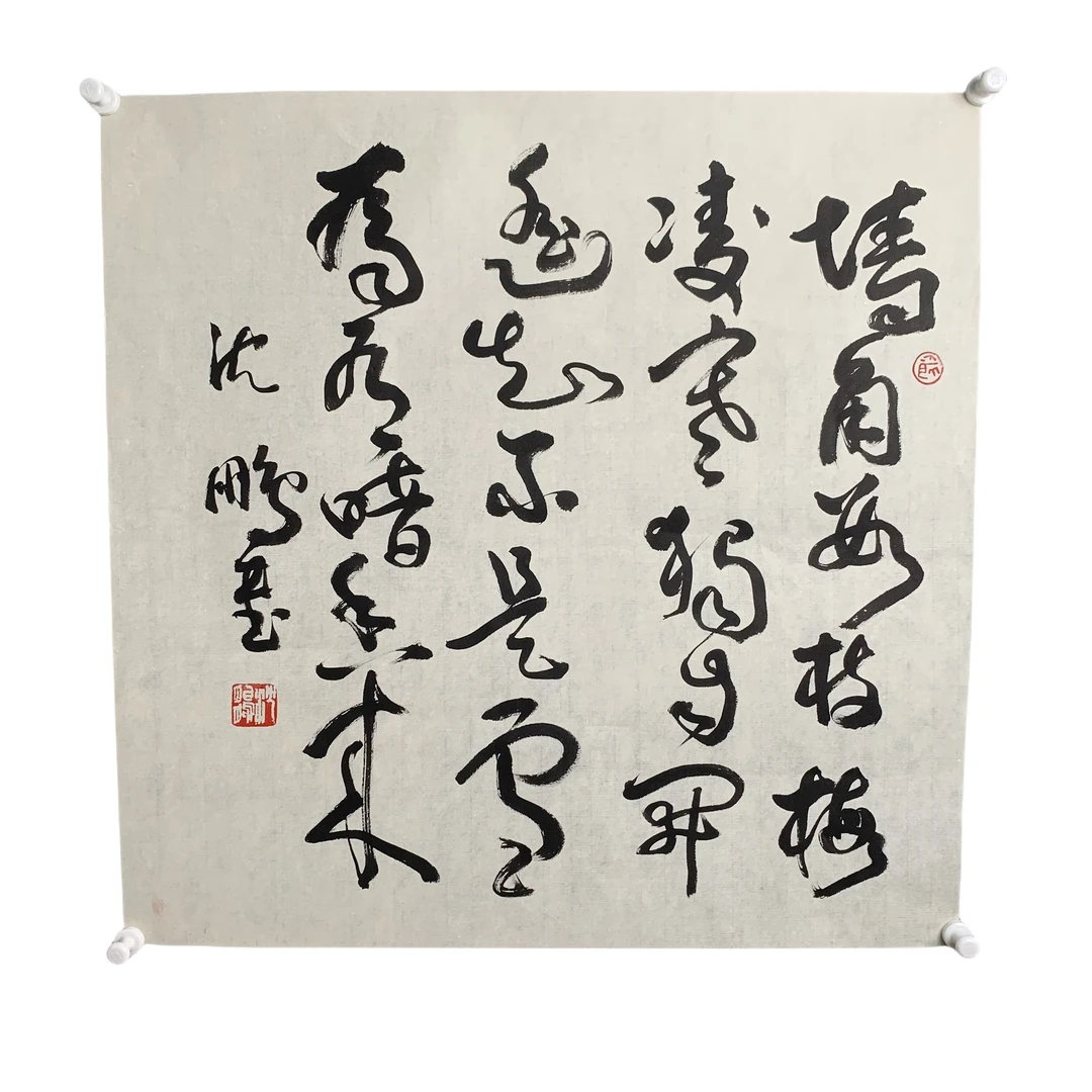 d534沈鹏书法软片尺寸70*70约4.8平尺