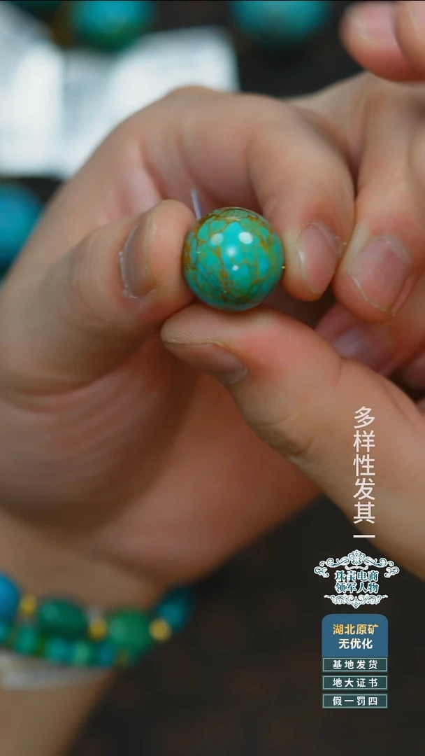未镶嵌绿松石珠宝奇石A019