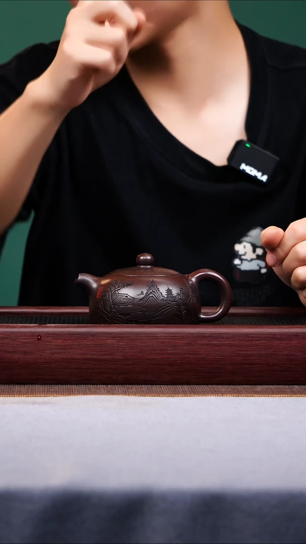 茶壶紫砂宜兴原矿紫砂作品