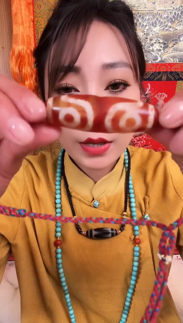 非金属无藏地藏族藏珠串