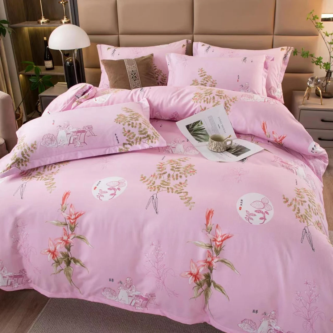 【王自蚕】华佗百草花型四件套