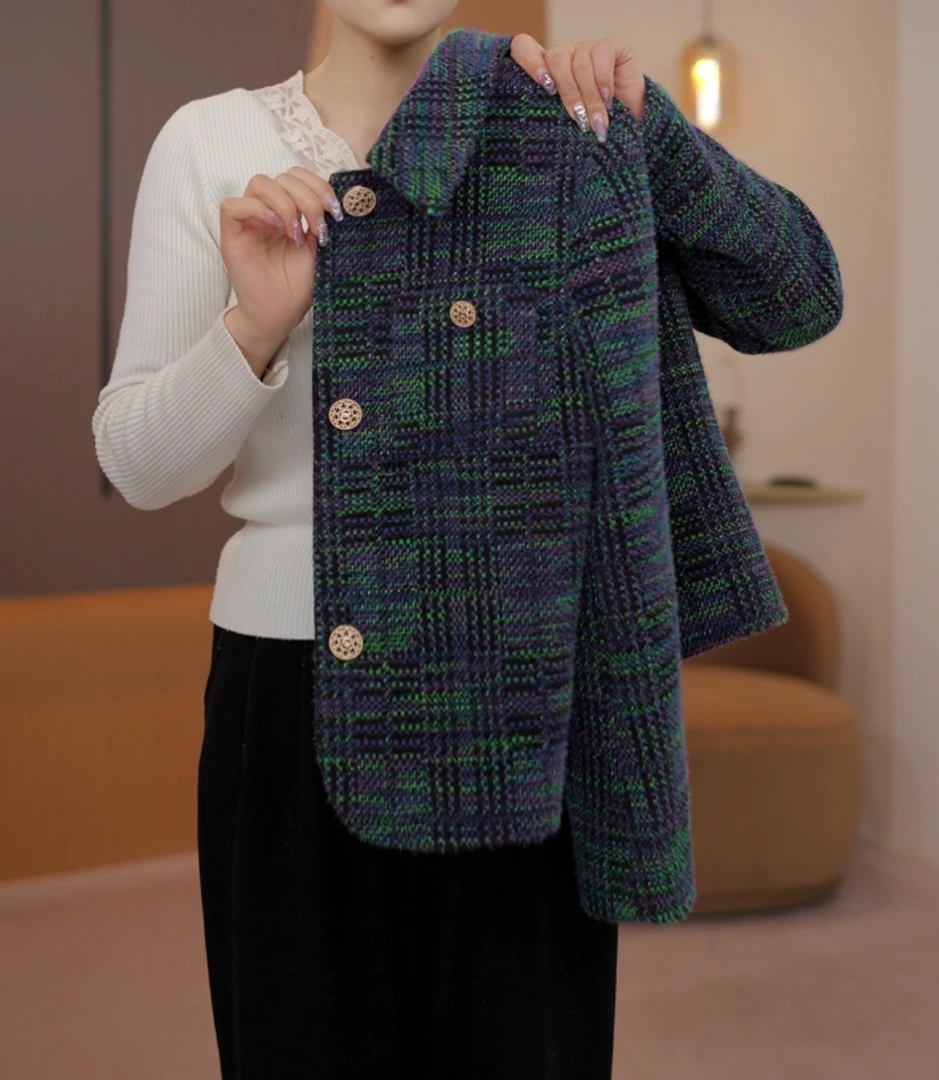 【MM】春季穿搭新款设计师百搭时尚名媛轻奢气质小香风外套