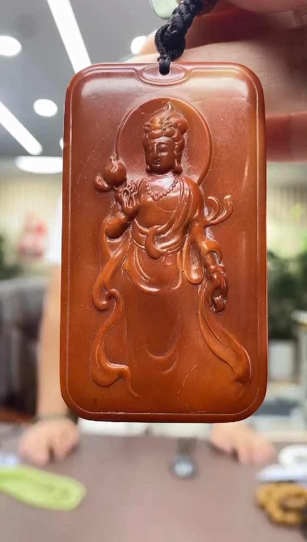 未镶嵌手链和田玉吊坠