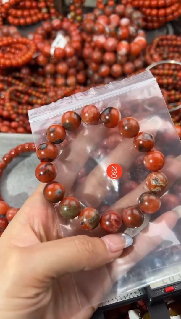 未镶嵌手串南红玛瑙13+