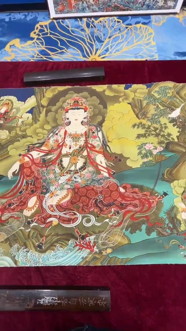 卷轴画唐卡16108