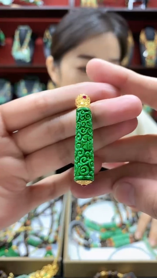 颈饰未镶嵌翡翠翡翠吊坠
