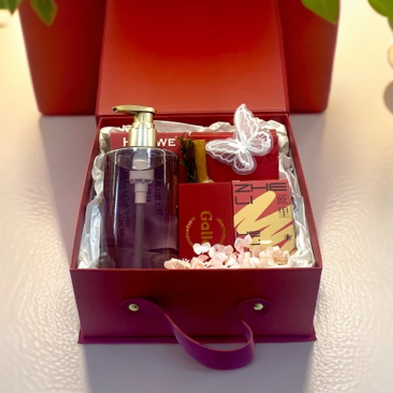 红色系伴手礼，伴娘礼，闺蜜生日礼物，乔迁礼物伴手礼套盒
