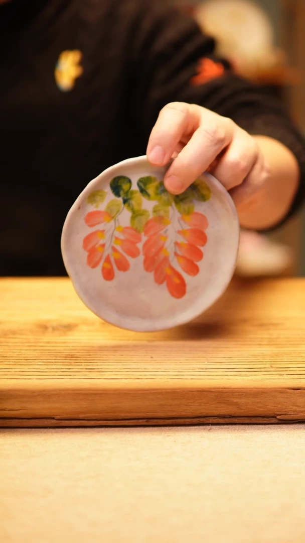 【闪购商品】@陶园瓷舍@纯手工陶瓷花@随机3朵