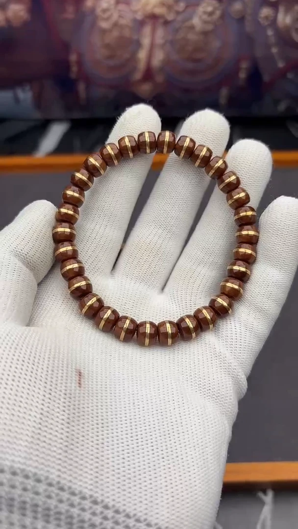 手串紫金鼠紫金鼠19一线天