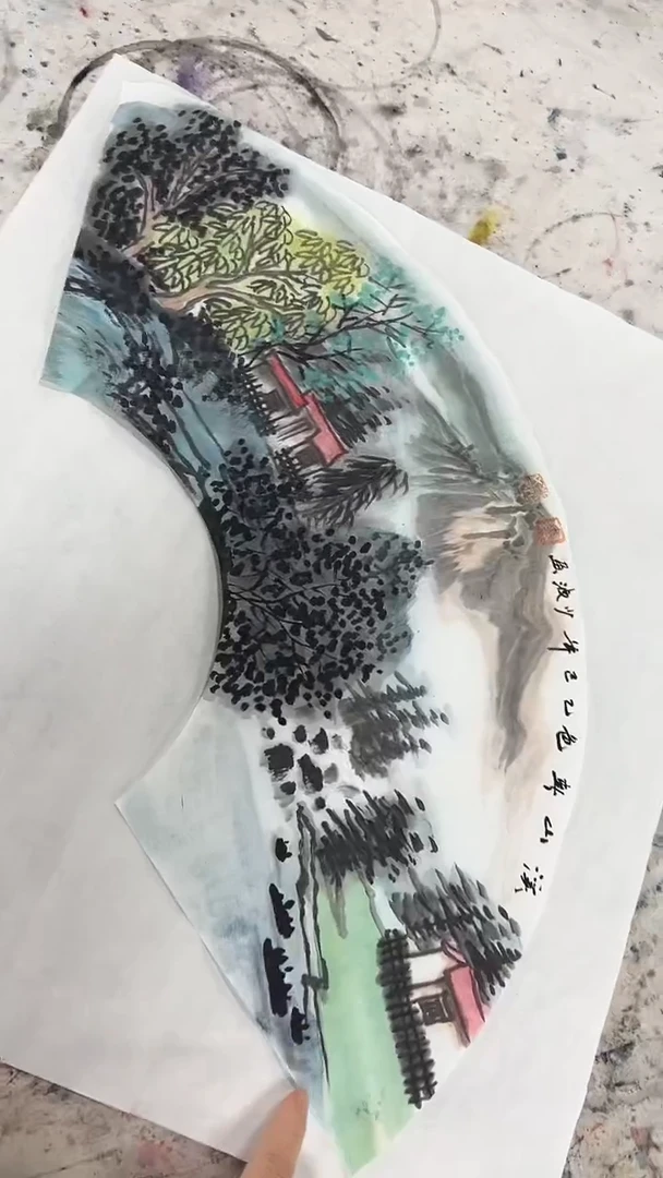 国画卢少波/国画/山水