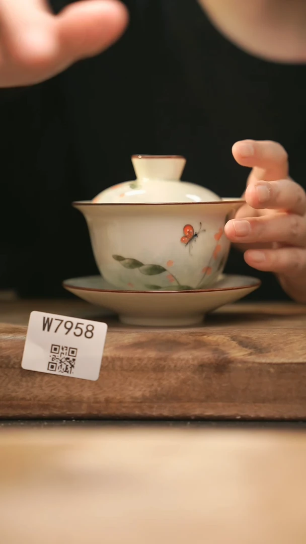 【经典福利】/ 盖碗@@W7958