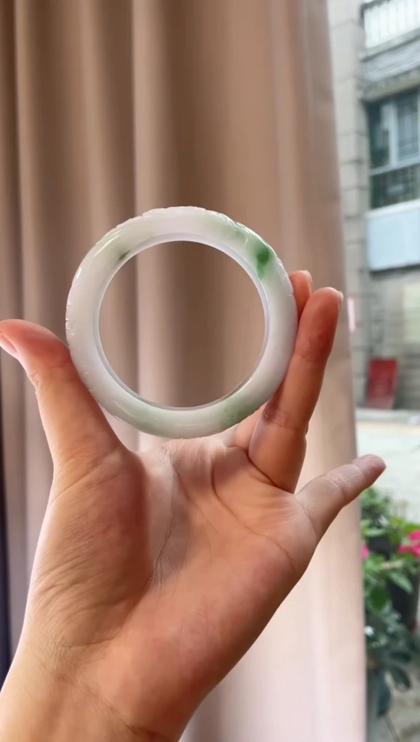 未镶嵌手镯翡翠5  翡翠手镯 56