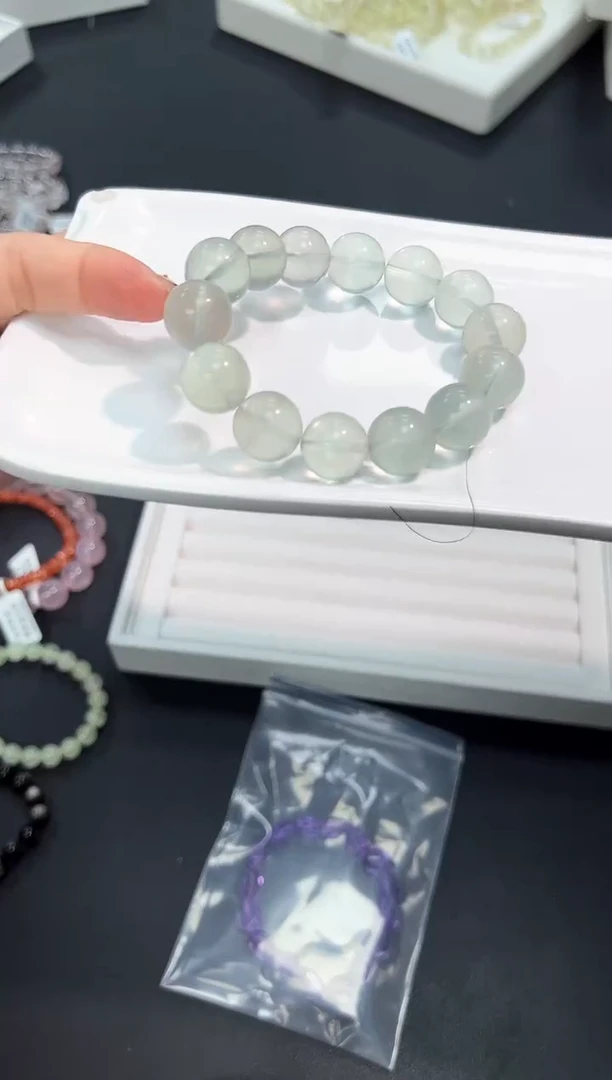 【闪购商品】萤石手链未镶嵌49f多样性发其一/1条默认微瑕