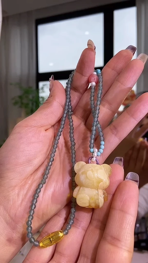 【闪购商品】琥珀颈饰未镶嵌天然琥珀蜜蜡