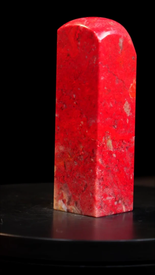 鸡血石精品大红袍鸡血石旬阳