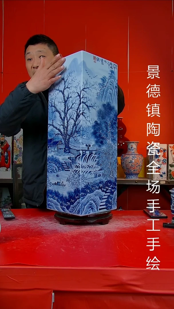 摆件陶瓷景德镇陶瓷 全场手工手绘
