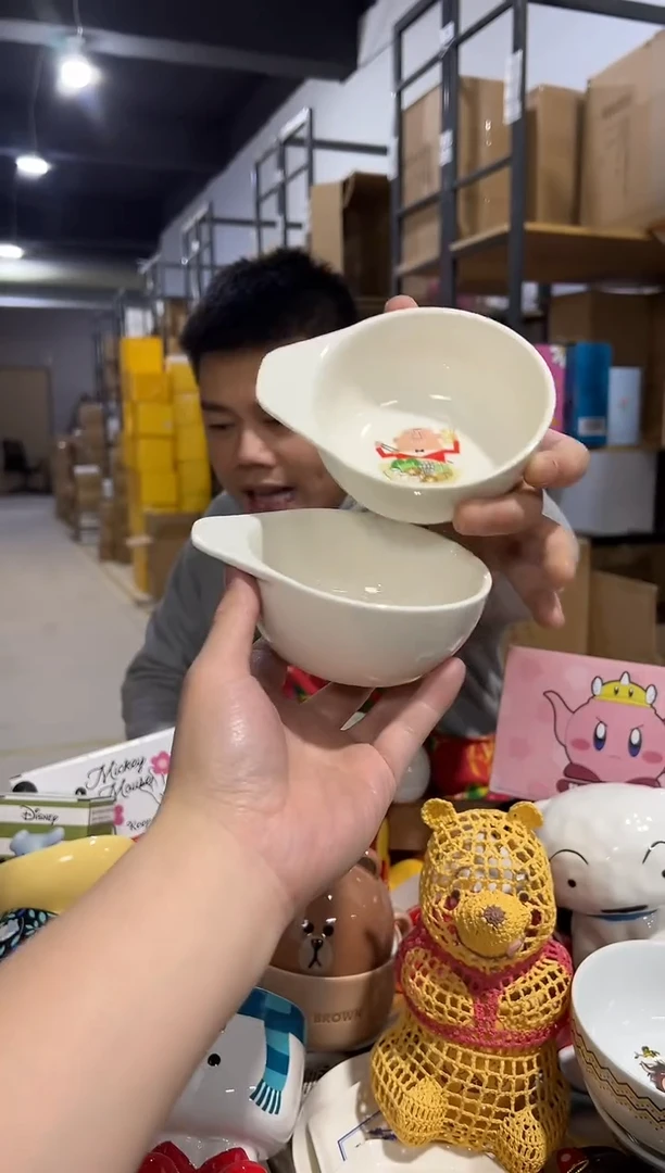 【闪购商品】杯陶瓷高温小碗2件套