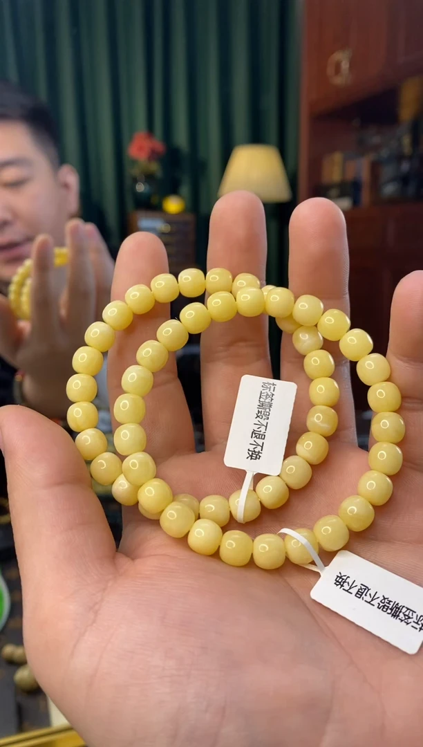 手串蜜蜡未镶嵌8mm老型多样性发其一