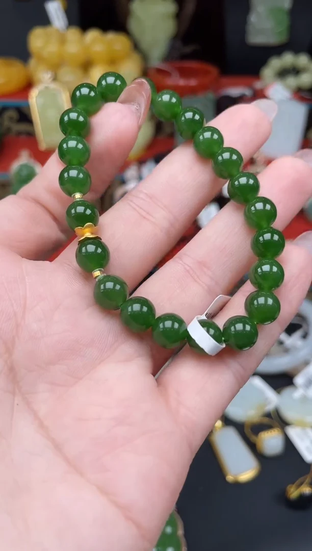 手串未镶嵌和田玉手串L024