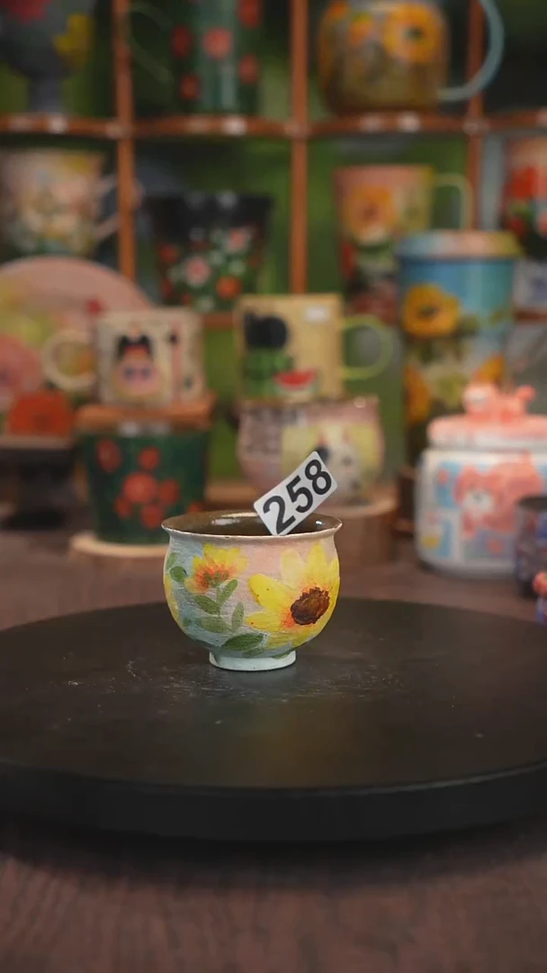 景德镇釉下彩手绘258