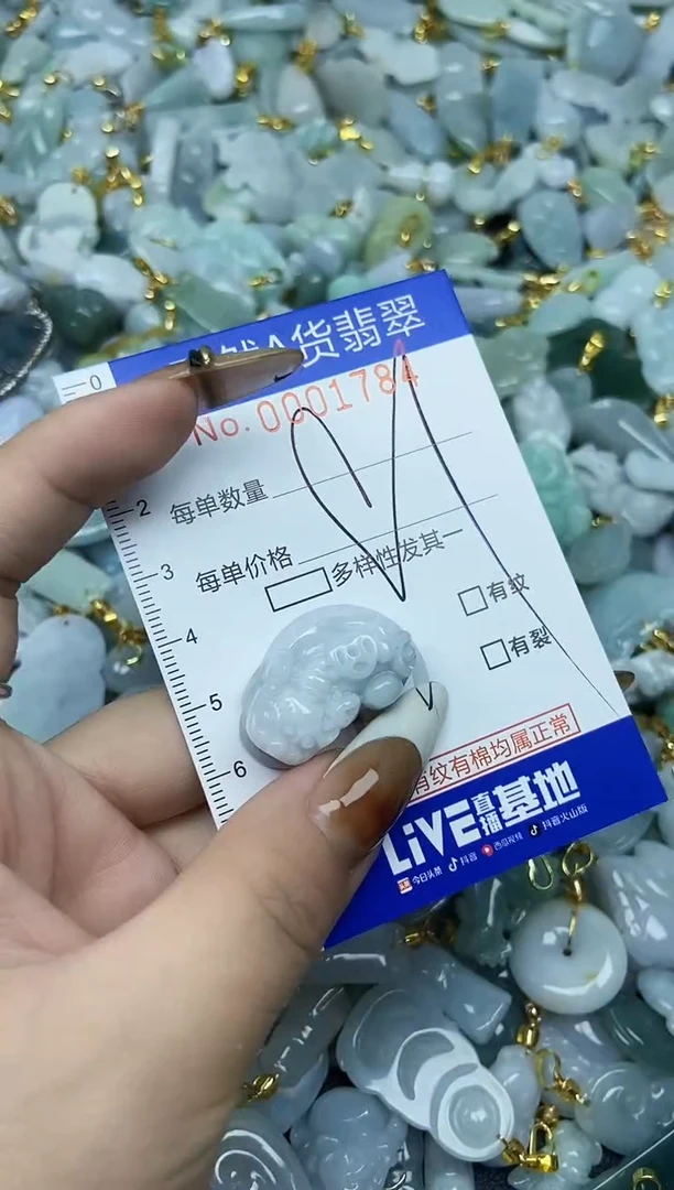 【闪购商品】翡翠颈饰未镶嵌天然A货翡翠