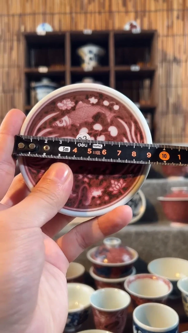 【闪购商品】天禄言瓷盖置鱼藻