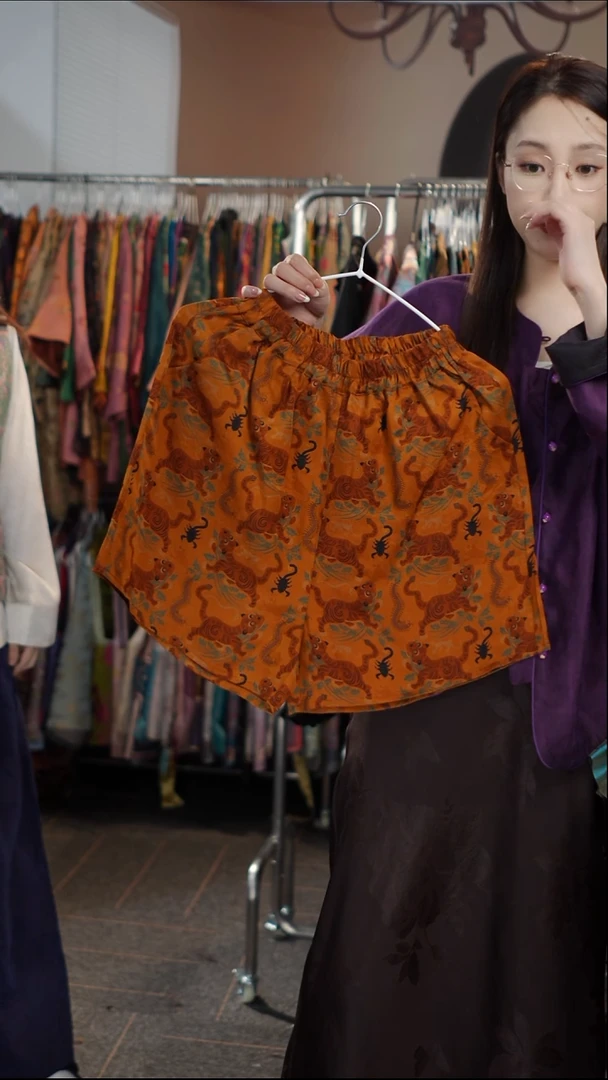 大****猫虎阵五毒短裤