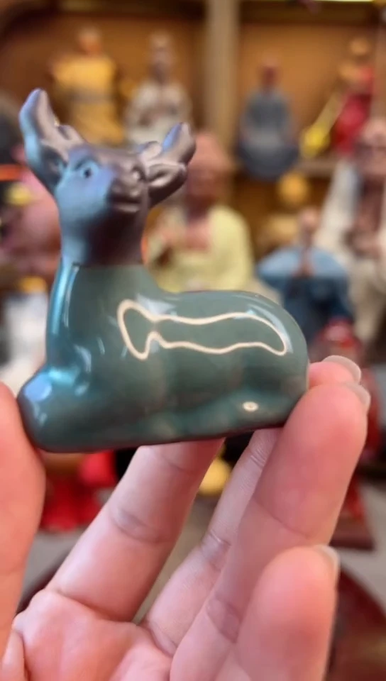 紫砂茶宠器闵茶宠摆件