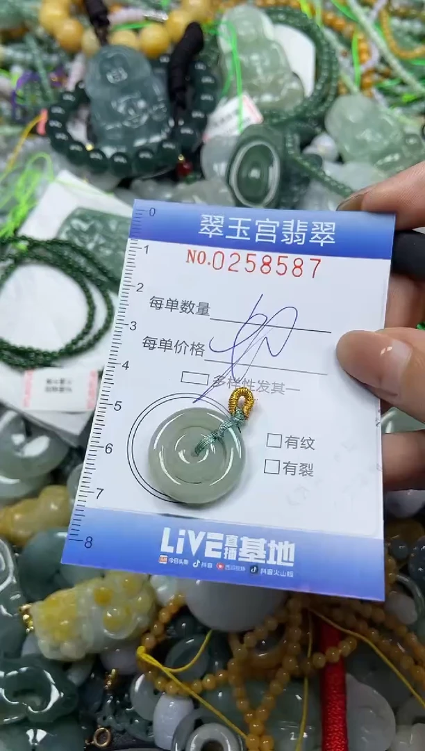 颈饰未镶嵌翡翠闪购C0258587多样性发其一