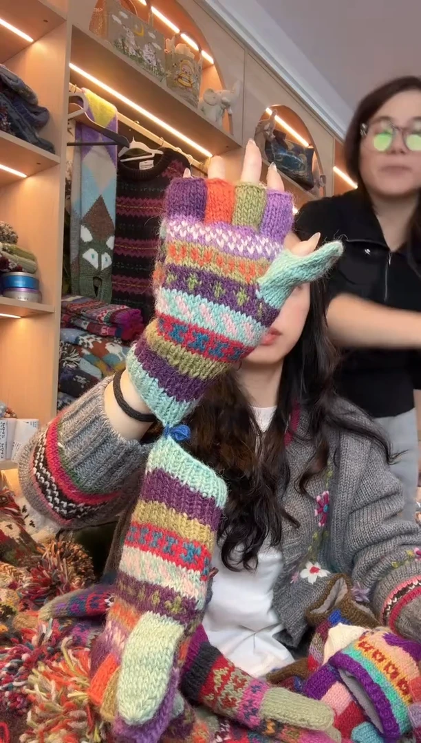 绵羊毛刘*百羊毛手套986