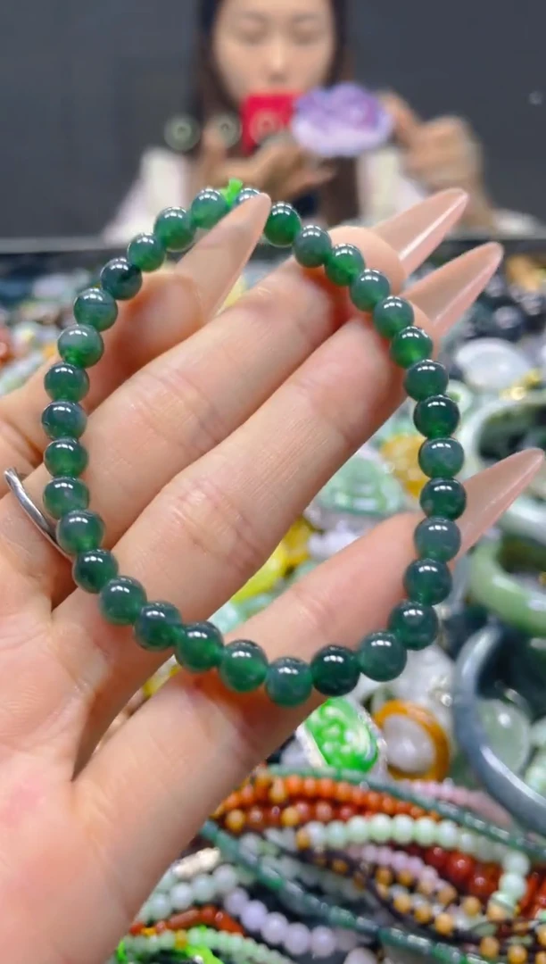 颈饰未镶嵌翡翠5MM