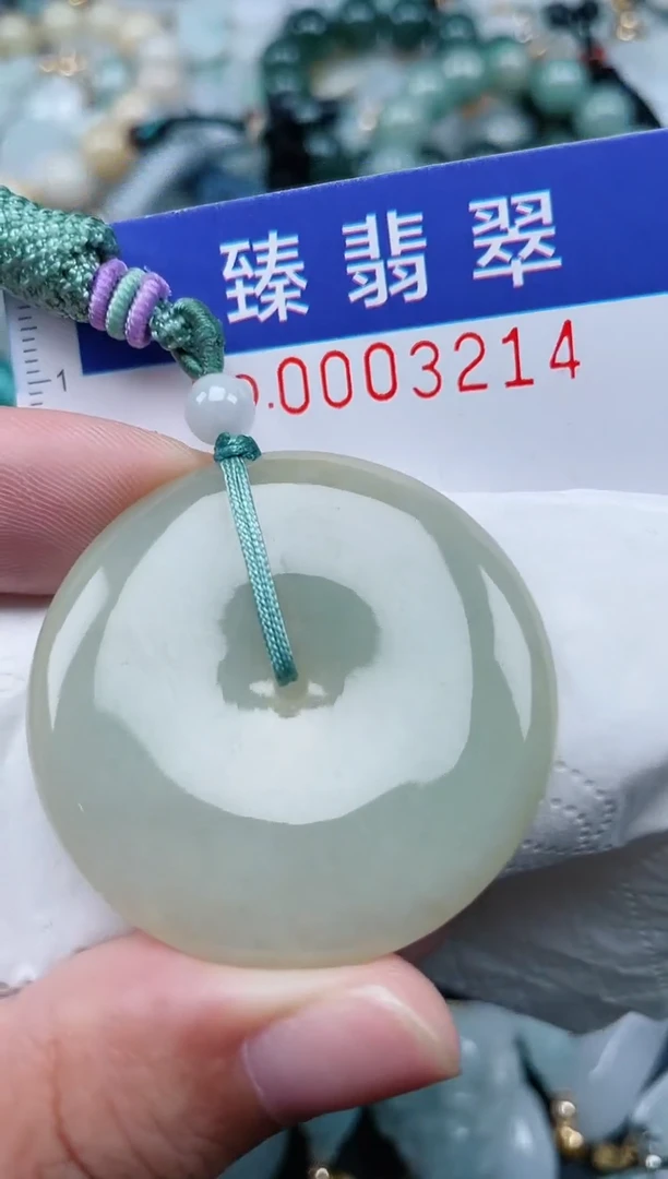 翡翠未镶嵌颈饰.0003214