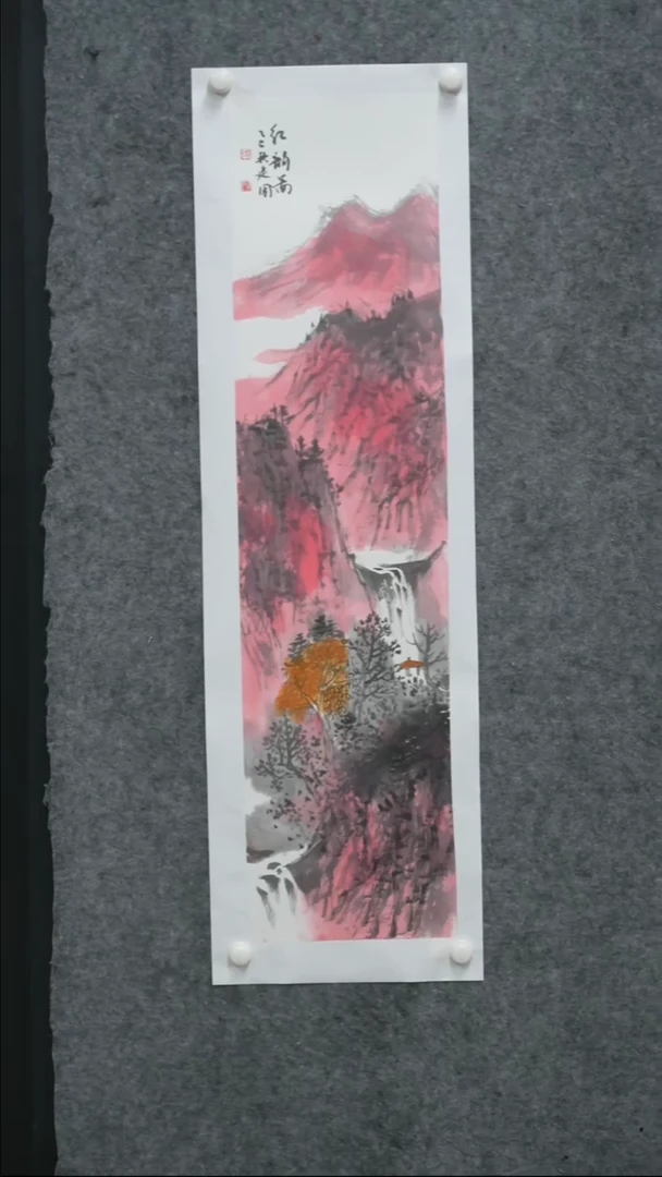 国画国画作品HJG老师