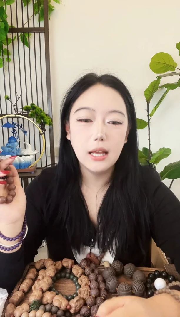 泥塑桂花香方手串一个