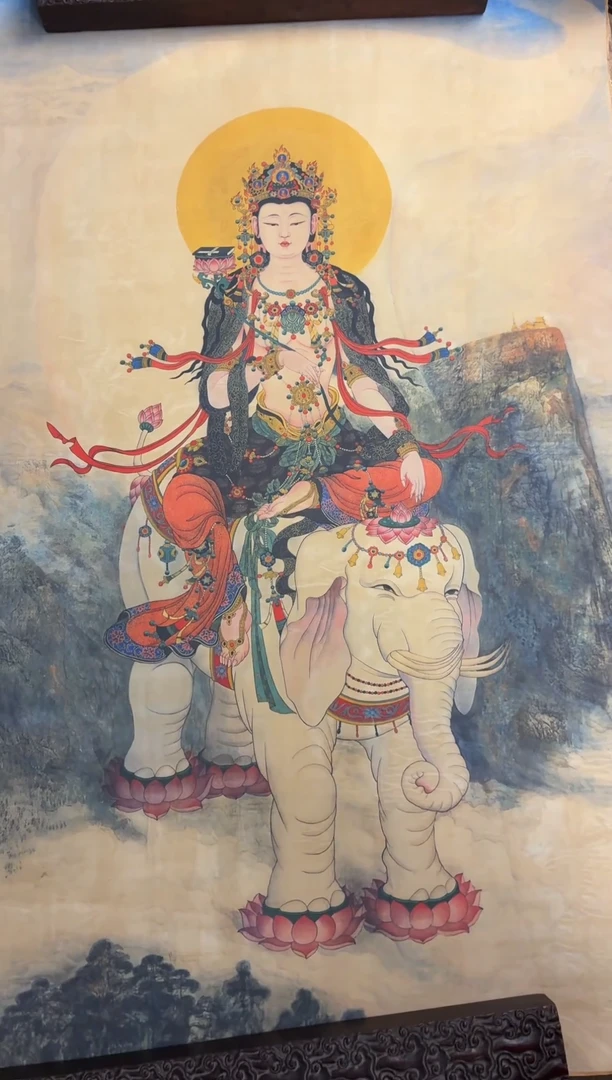装裱画澄空梵像高端精选链接AA75