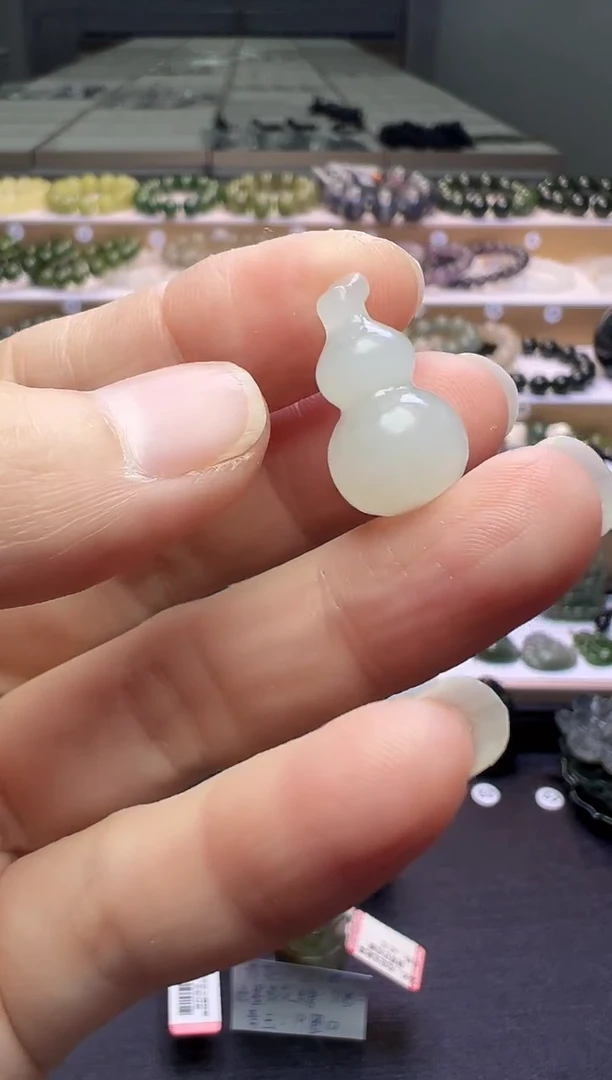 颈饰未镶嵌和田玉202号链接会绑好绳子配好和田玉顶珠