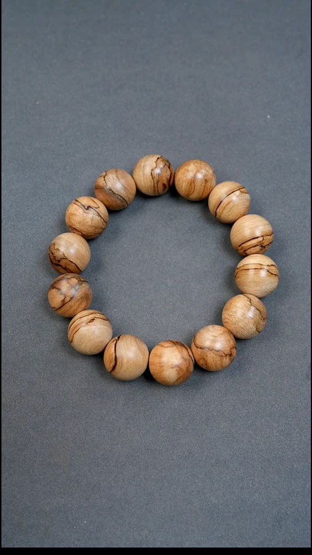 沉香沉香碎屑16mm达拉干花珠18.35g