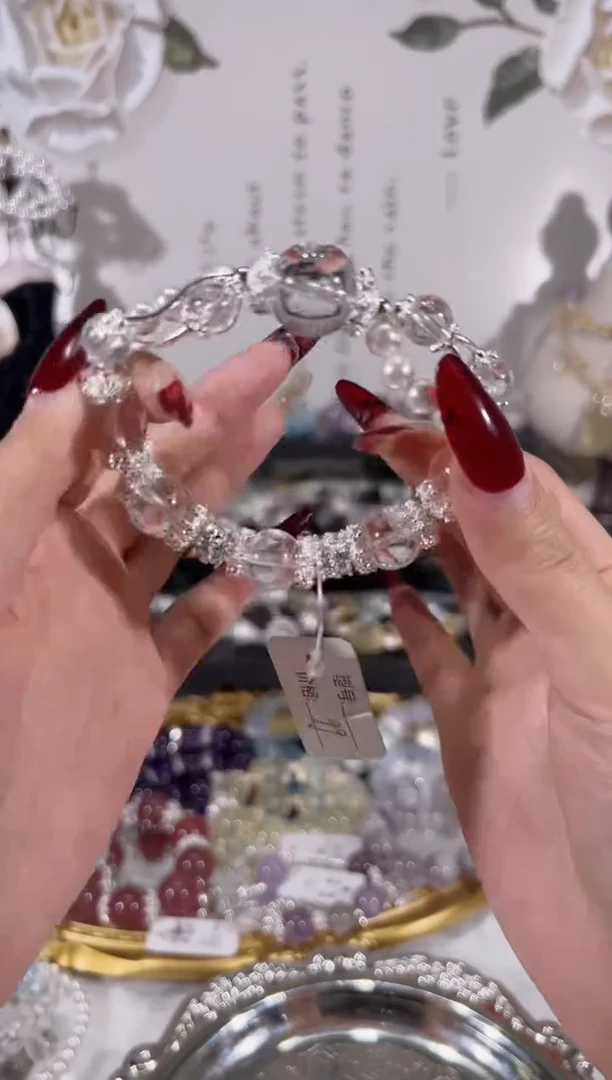 【闪购商品】水晶手链未镶嵌天然水晶默认微瑕，多样性发货发其一