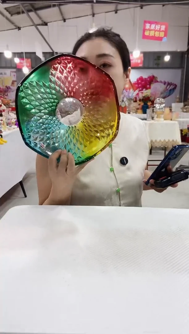 彩色雨花果斗一个
